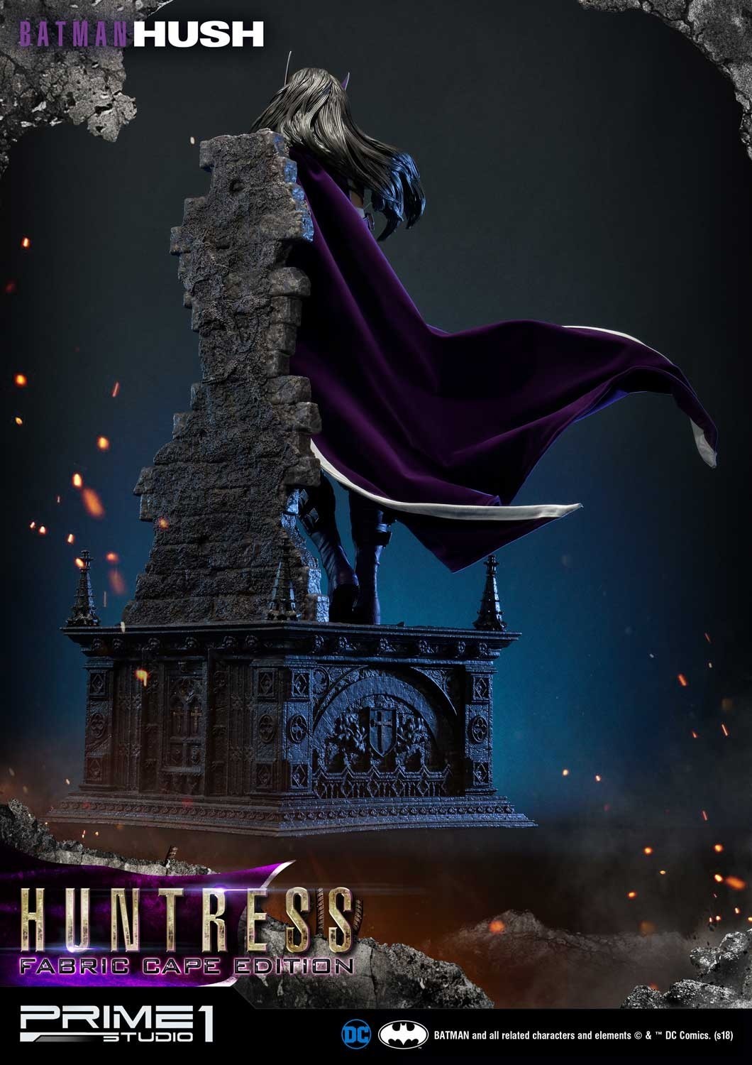 Batman: Hush - Huntress - Museum Masterline Series  (MMDCBH-04F) - 1/3 - Fabric Cape Edition (Prime 1 Studio) photo 25