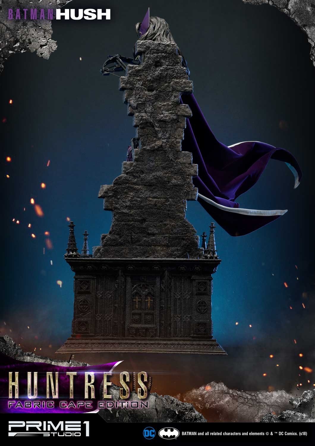 Batman: Hush - Huntress - Museum Masterline Series  (MMDCBH-04F) - 1/3 - Fabric Cape Edition (Prime 1 Studio) photo 26