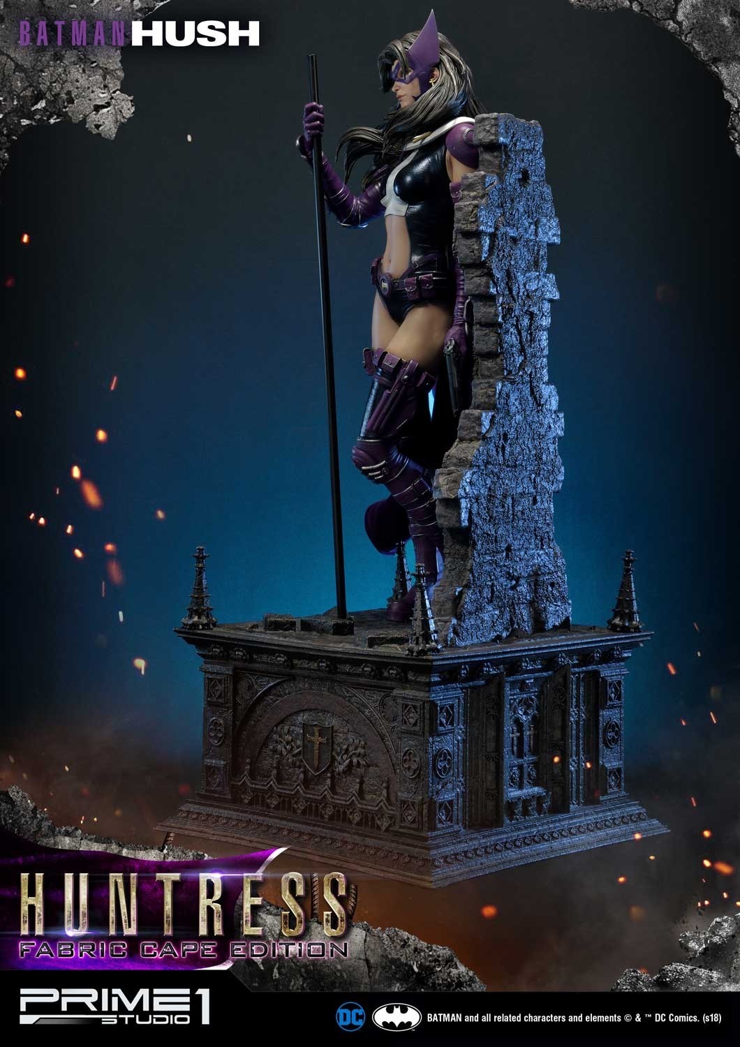 Batman: Hush - Huntress - Museum Masterline Series  (MMDCBH-04F) - 1/3 - Fabric Cape Edition (Prime 1 Studio) photo 27