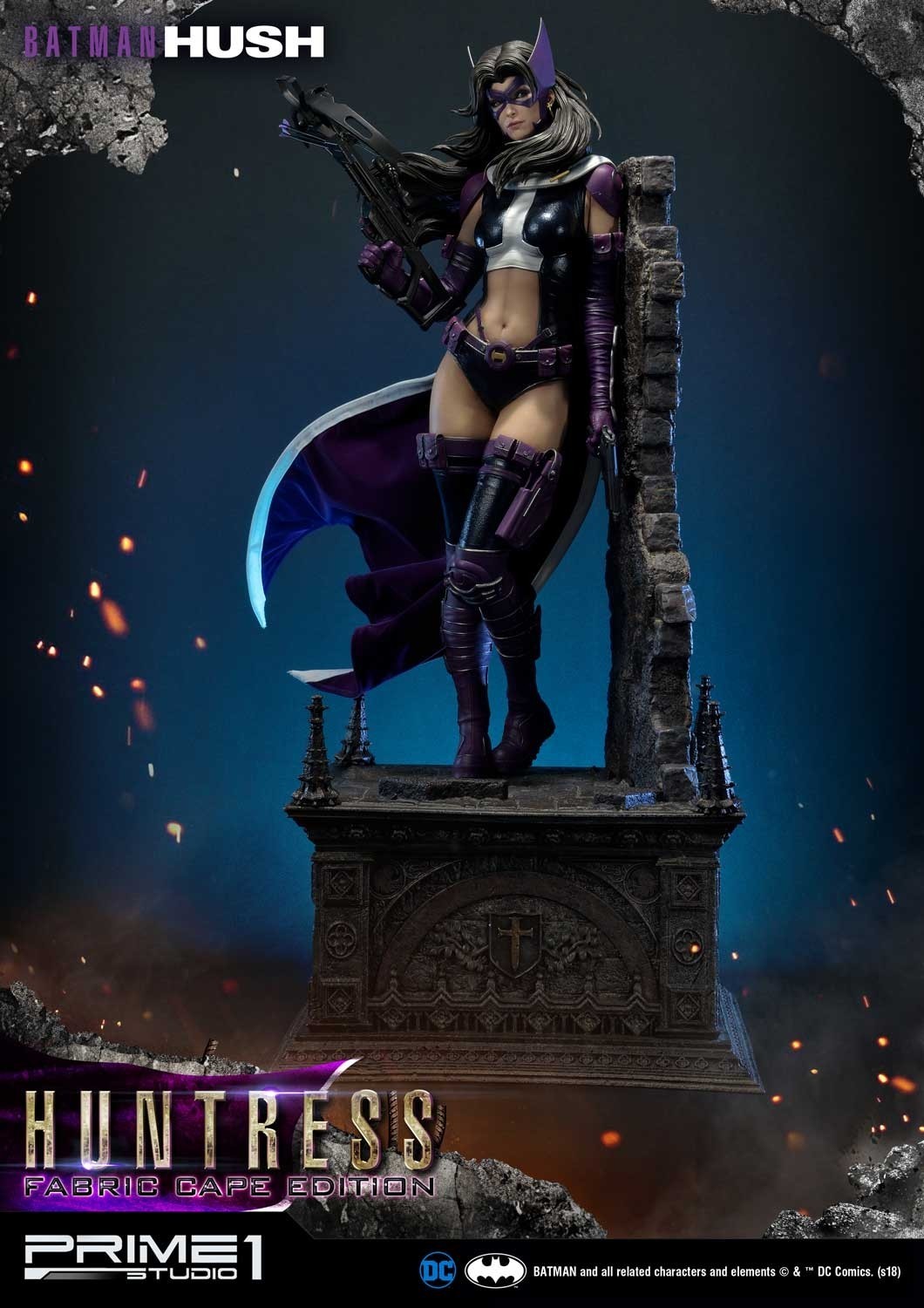Batman: Hush - Huntress - Museum Masterline Series  (MMDCBH-04F) - 1/3 - Fabric Cape Edition (Prime 1 Studio) photo 28