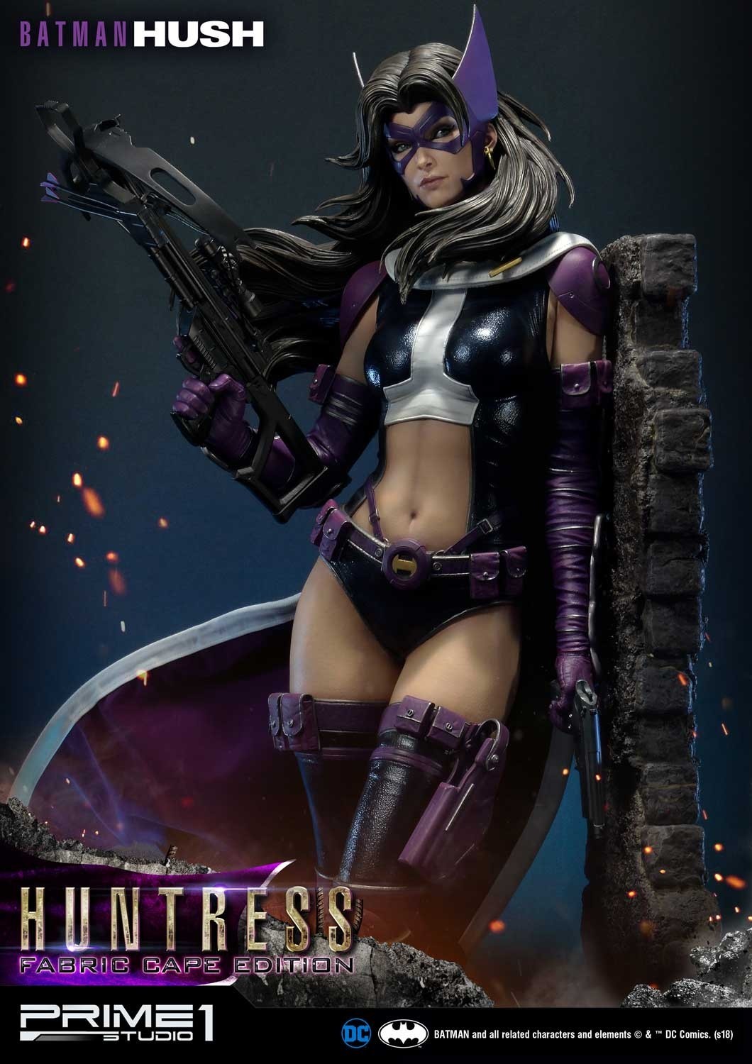Batman: Hush - Huntress - Museum Masterline Series  (MMDCBH-04F) - 1/3 - Fabric Cape Edition (Prime 1 Studio) photo 29