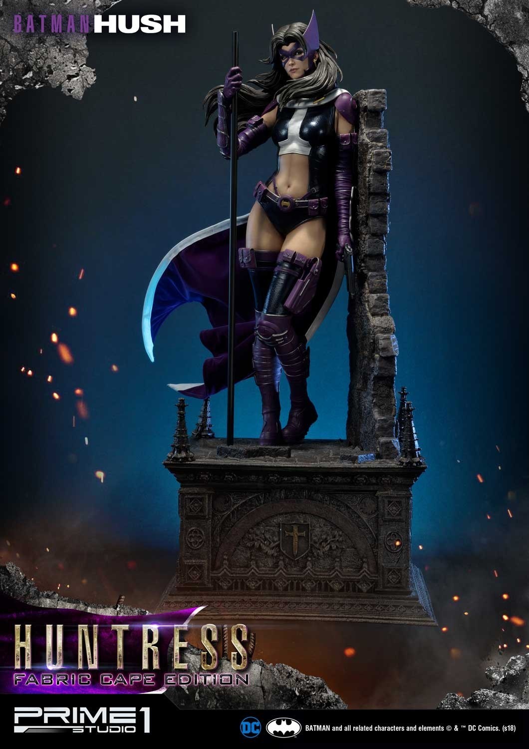 Batman: Hush - Huntress - Museum Masterline Series  (MMDCBH-04F) - 1/3 - Fabric Cape Edition (Prime 1 Studio) photo 30