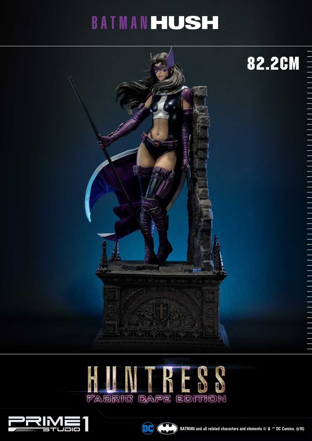 Batman: Hush - Huntress - Museum Masterline Series  (MMDCBH-04F) - 1/3 - Fabric Cape Edition (Prime 1 Studio) photo 32