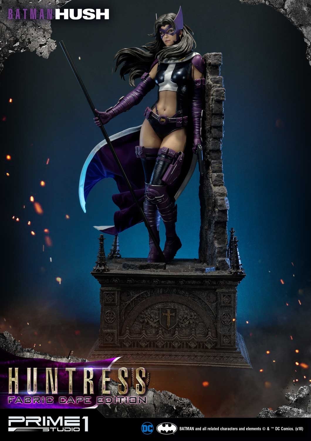 Batman: Hush - Huntress - Museum Masterline Series  (MMDCBH-04F) - 1/3 - Fabric Cape Edition (Prime 1 Studio) photo 33
