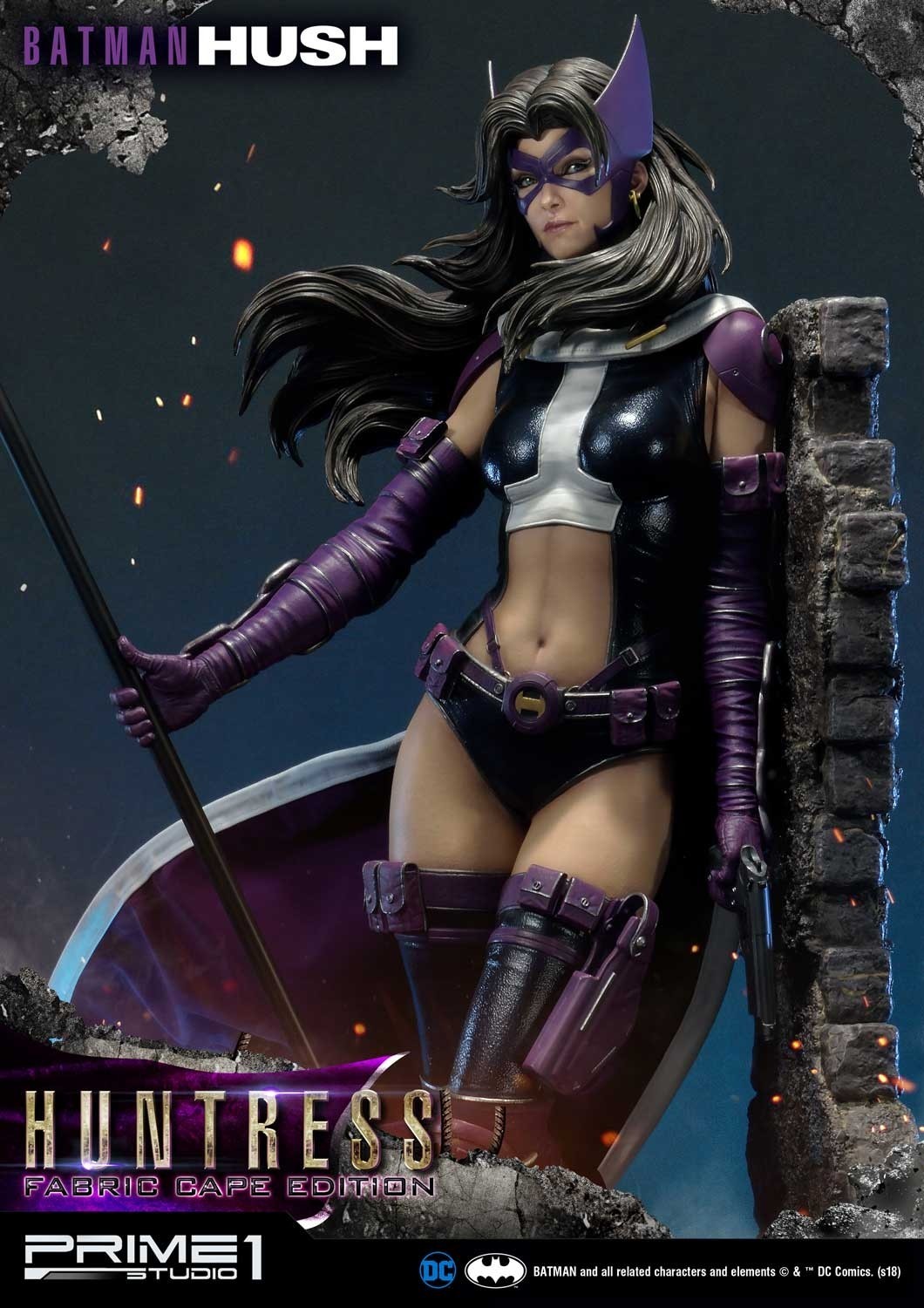 Batman: Hush - Huntress - Museum Masterline Series  (MMDCBH-04F) - 1/3 - Fabric Cape Edition (Prime 1 Studio) photo 34