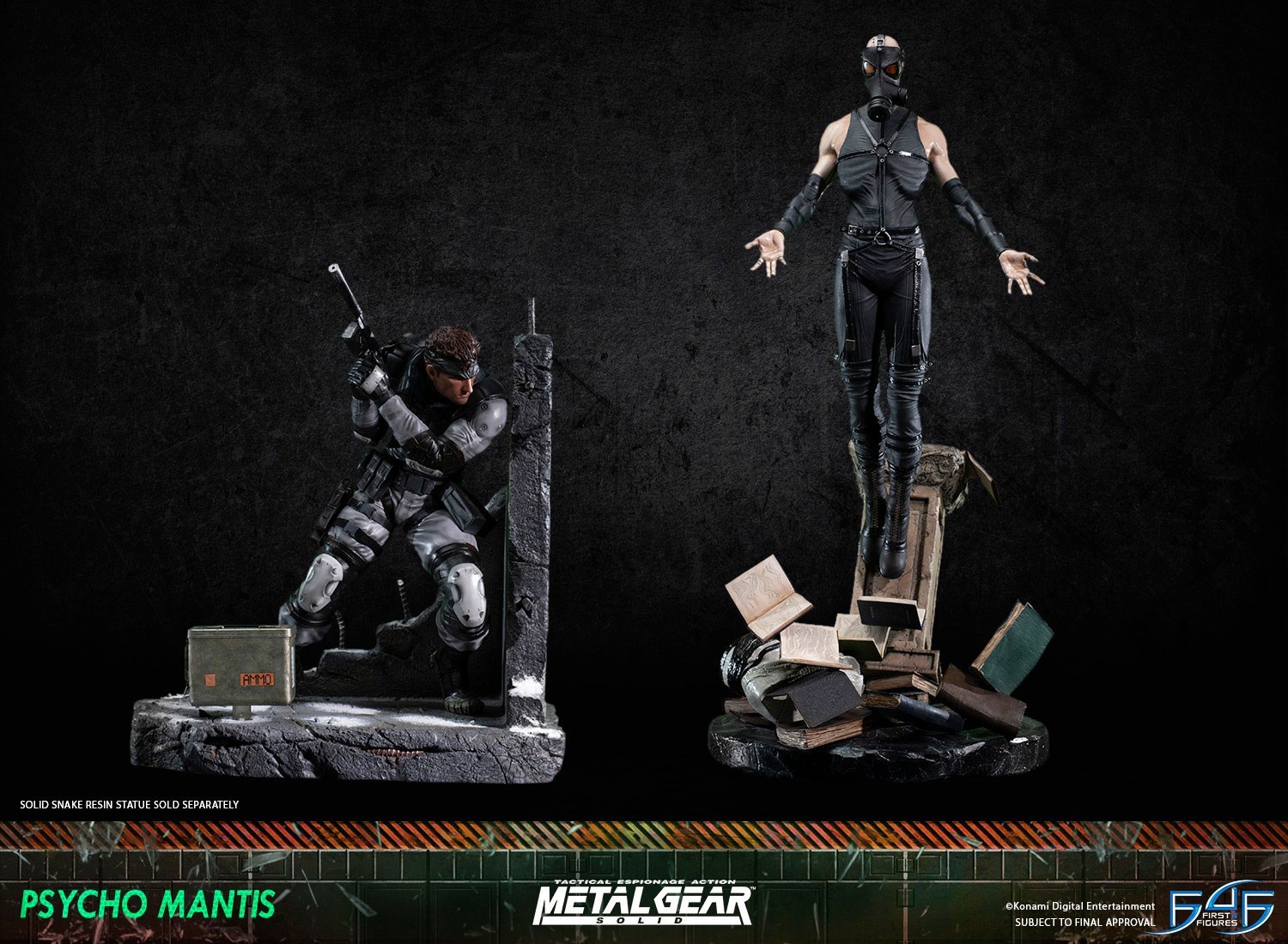 Metal Gear Solid - Psycho Mantis - 1/4 - Exclusive Edition (First 4 Figures) photo 6