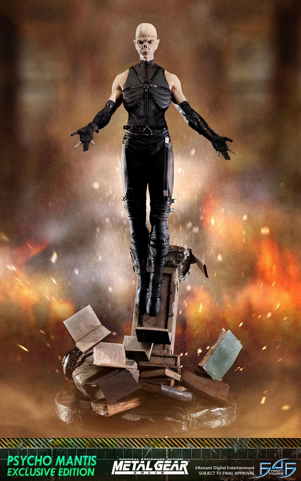 Metal Gear Solid - Psycho Mantis - 1/4 - Exclusive Edition (First 4 Figures) photo 22