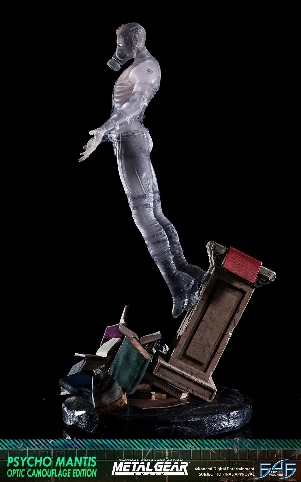 Metal Gear Solid - Psycho Mantis - 1/4 - Optic Camouflage Edition (First 4 Figures) photo 3
