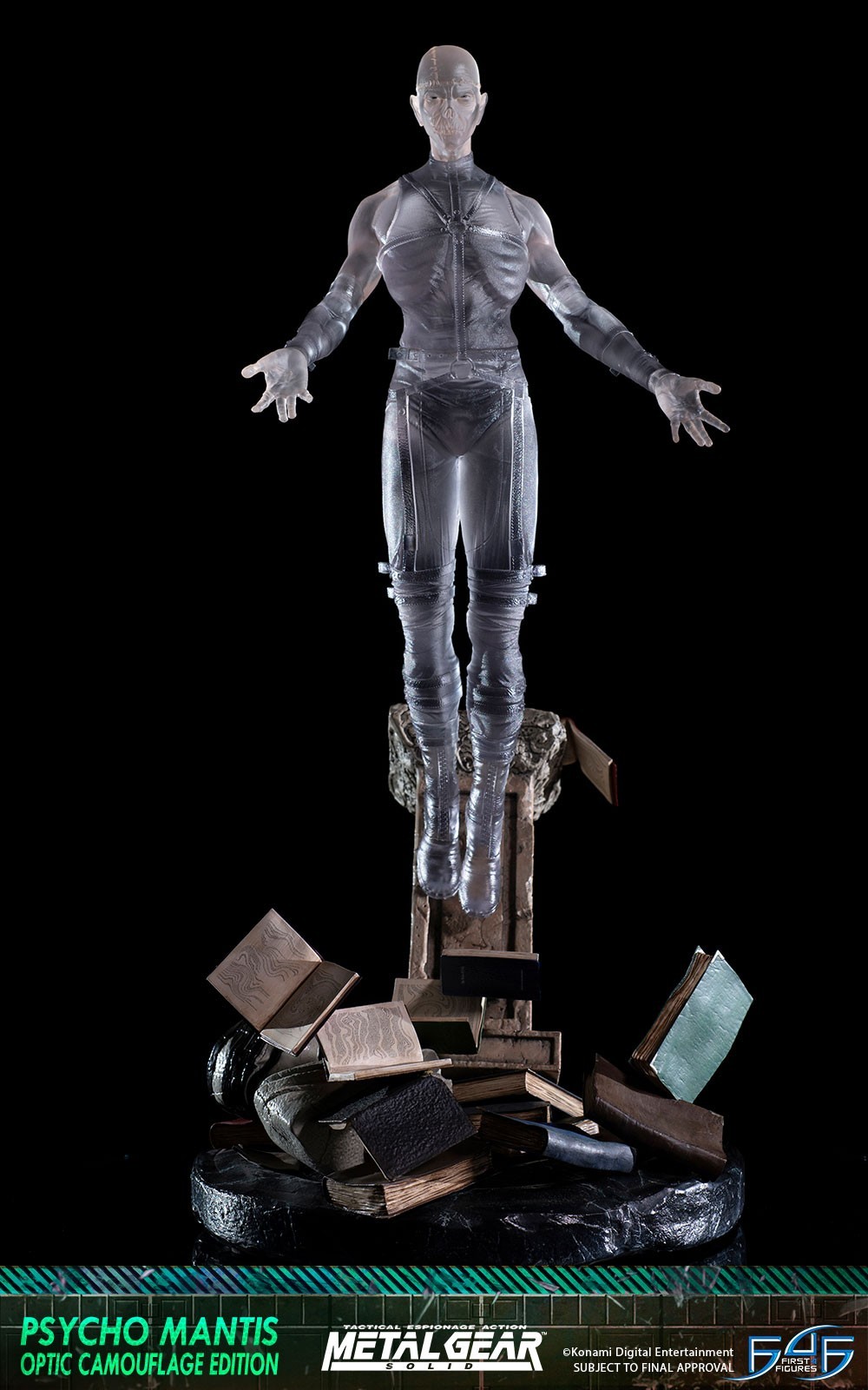 Metal Gear Solid - Psycho Mantis - 1/4 - Optic Camouflage Edition (First 4 Figures) photo 15