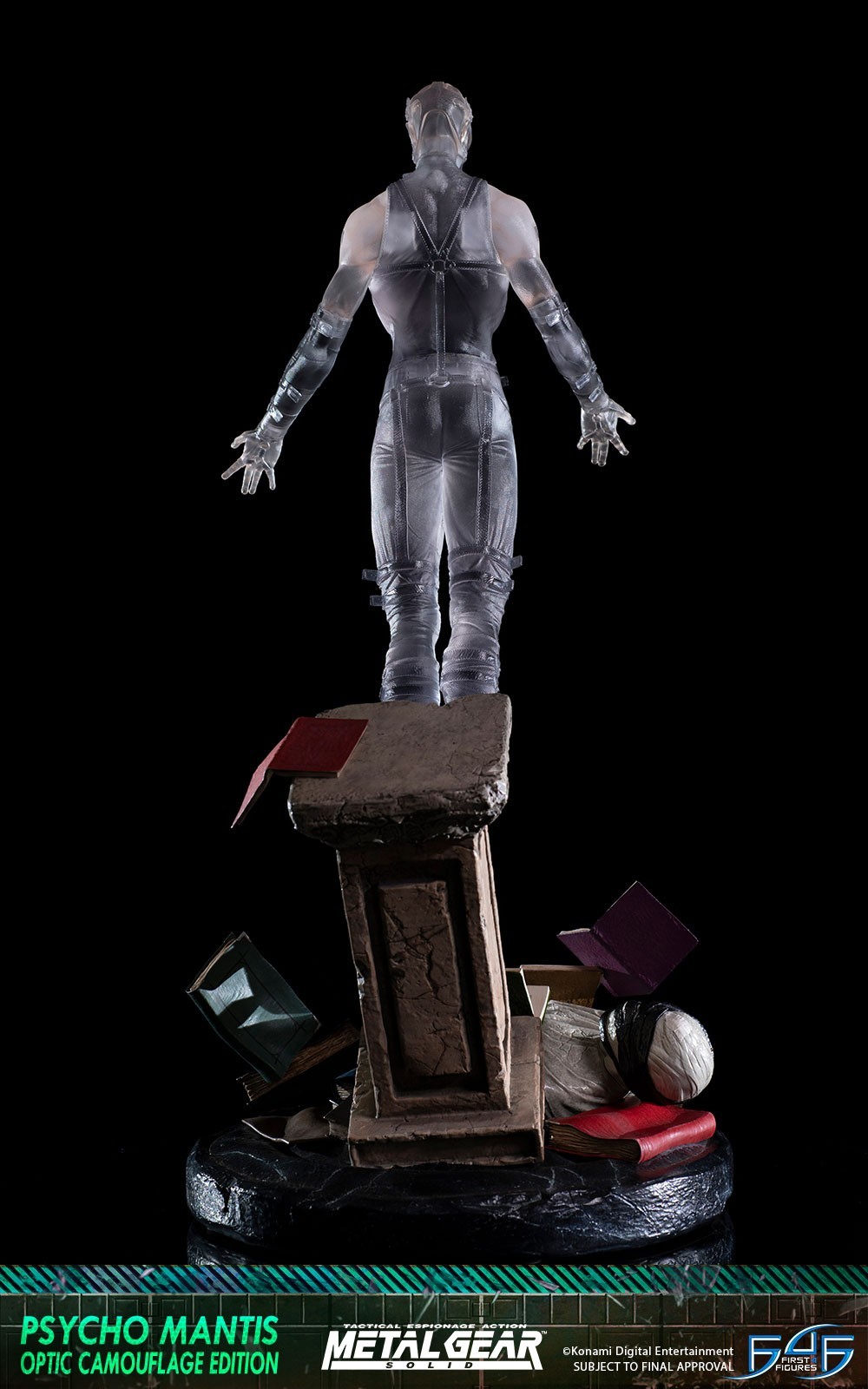 Metal Gear Solid - Psycho Mantis - 1/4 - Optic Camouflage Edition (First 4 Figures) photo 17