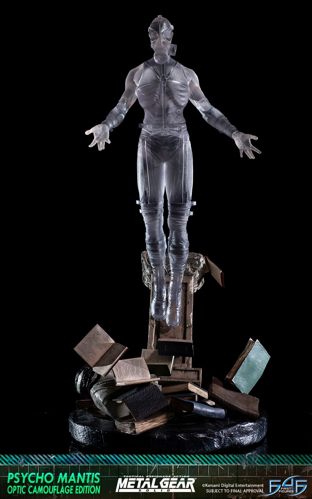 Metal Gear Solid - Psycho Mantis - 1/4 - Optic Camouflage Edition (First 4 Figures) photo 20