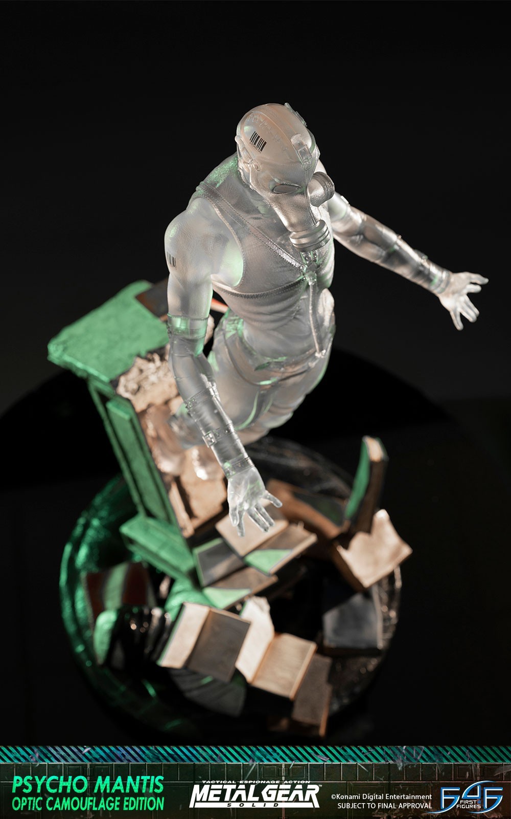Metal Gear Solid - Psycho Mantis - 1/4 - Optic Camouflage Edition (First 4 Figures) photo 23