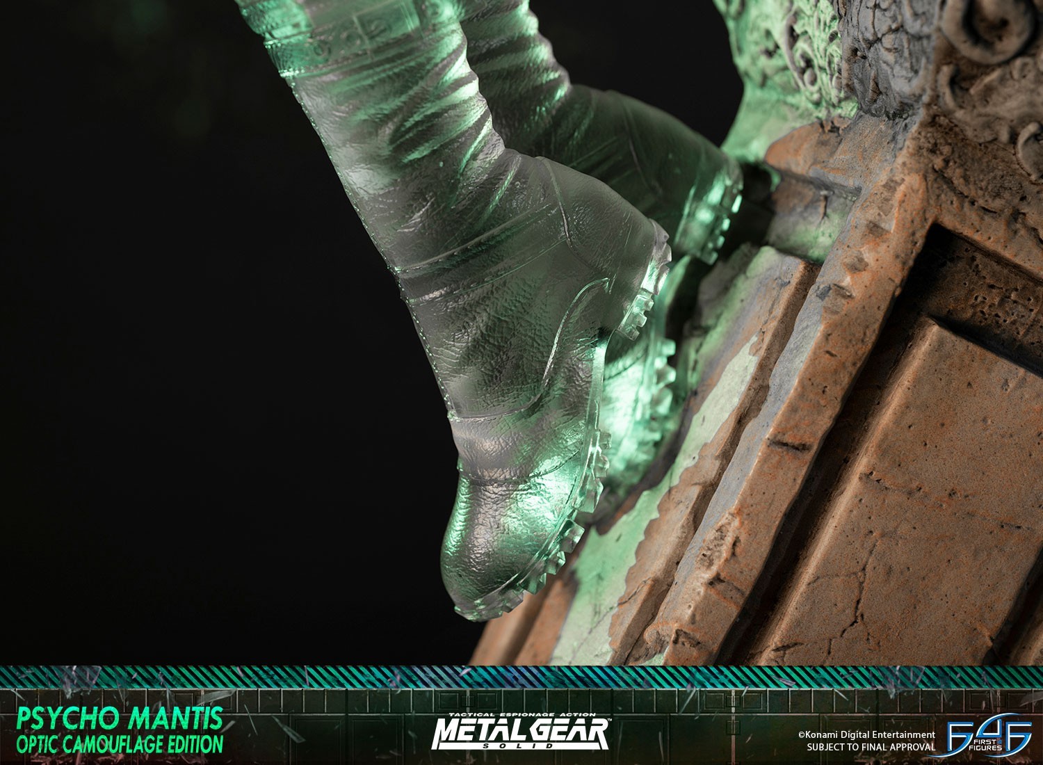 Metal Gear Solid - Psycho Mantis - 1/4 - Optic Camouflage Edition (First 4 Figures) photo 29
