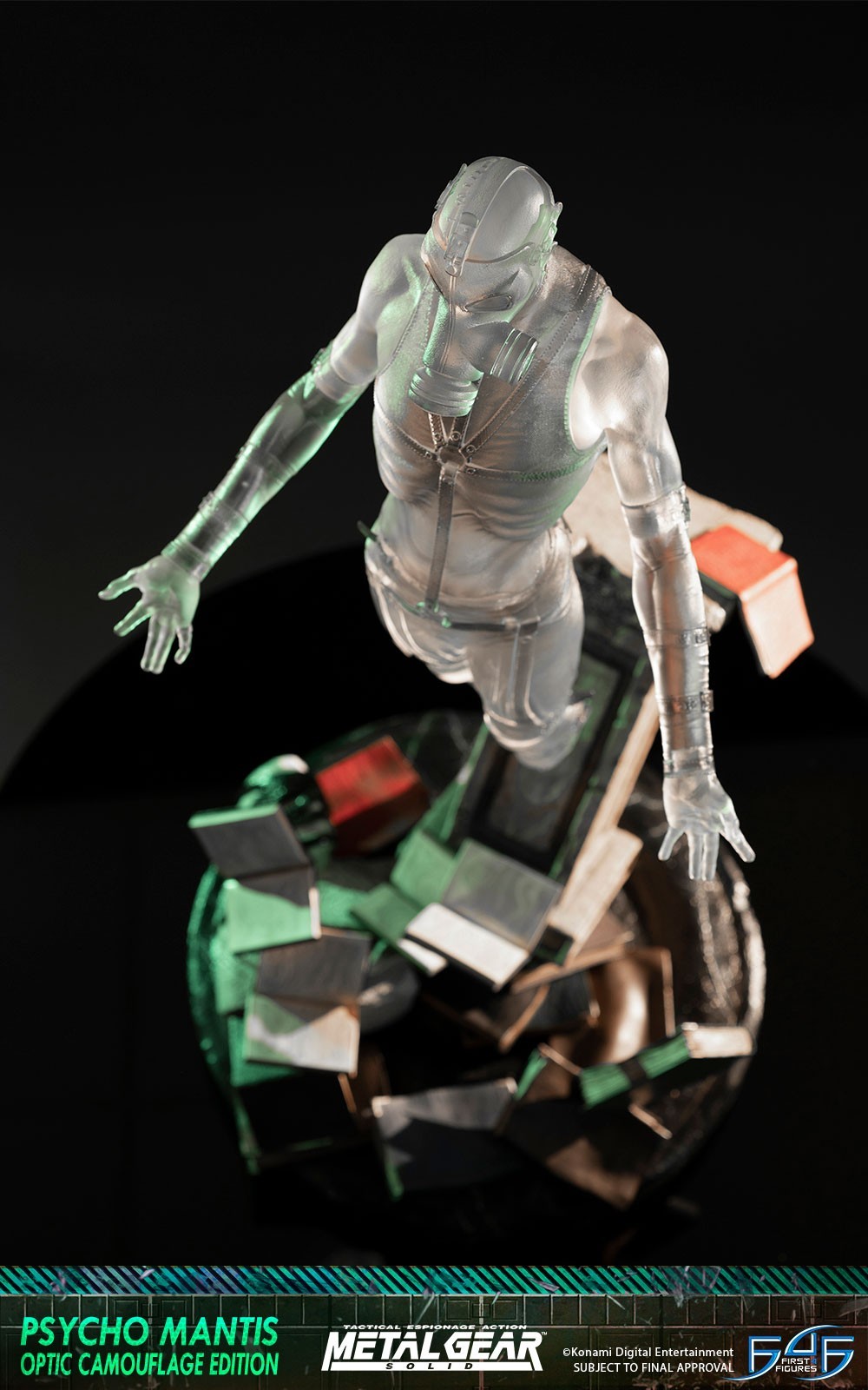 Metal Gear Solid - Psycho Mantis - 1/4 - Optic Camouflage Edition (First 4 Figures) photo 31