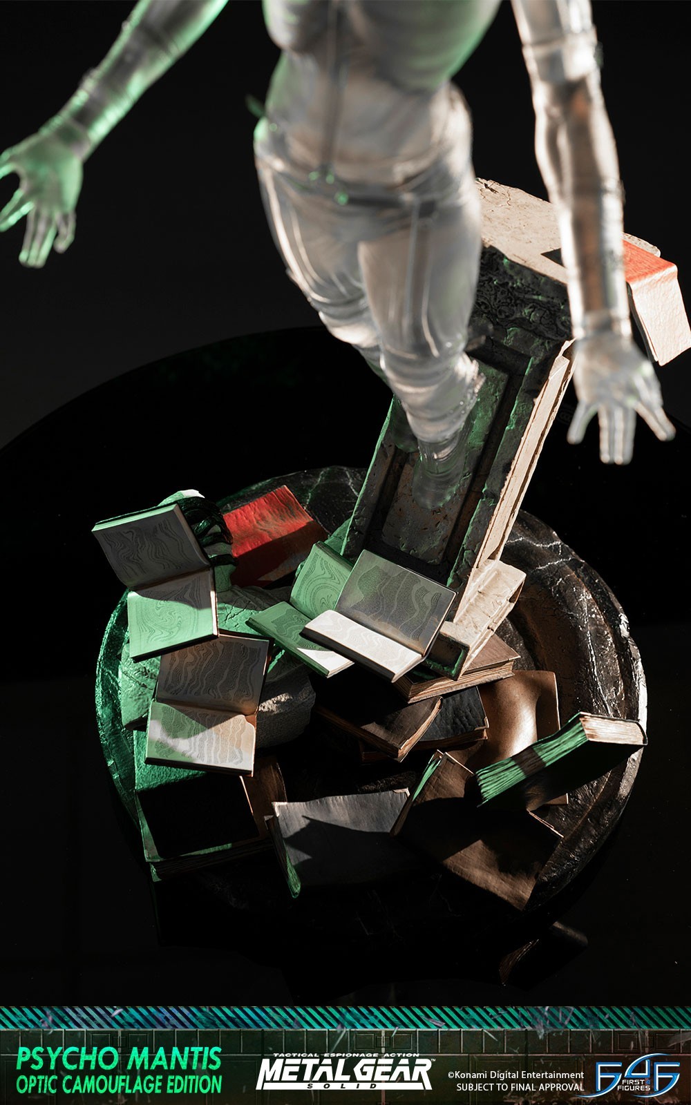 Metal Gear Solid - Psycho Mantis - 1/4 - Optic Camouflage Edition (First 4 Figures) photo 32