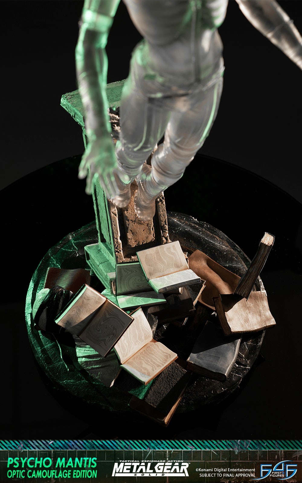 Metal Gear Solid - Psycho Mantis - 1/4 - Optic Camouflage Edition (First 4 Figures) photo 33