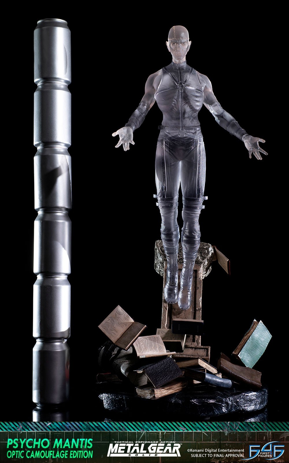 Metal Gear Solid - Psycho Mantis - 1/4 - Optic Camouflage Edition (First 4 Figures) photo 38