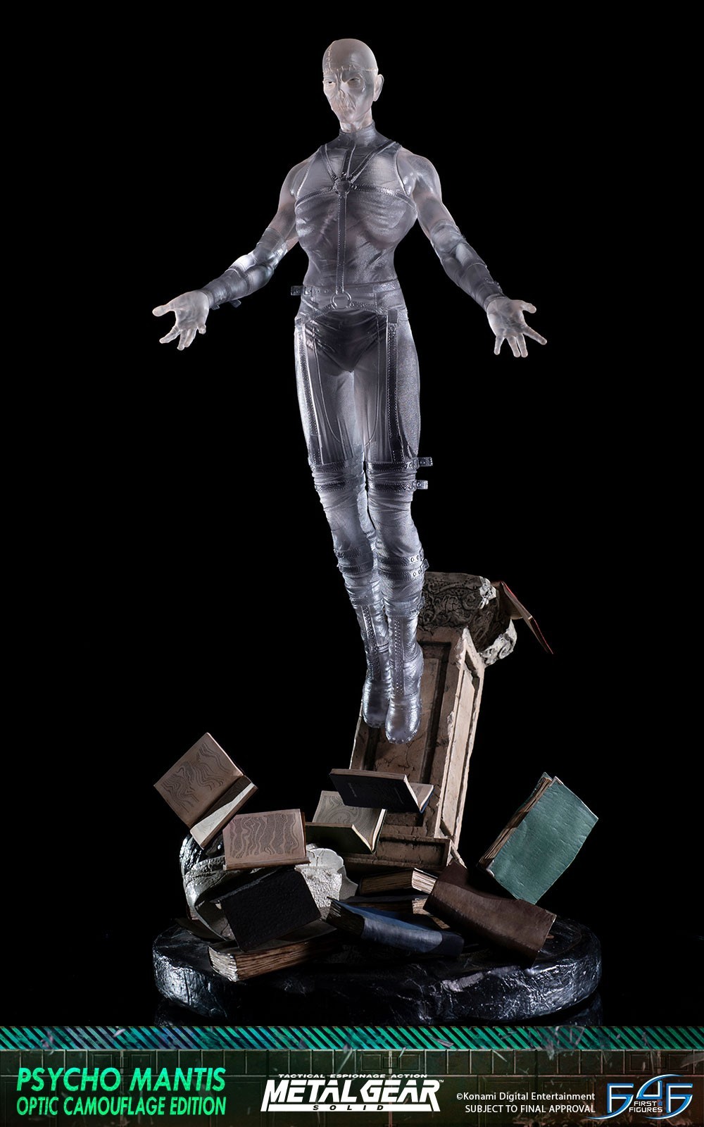 Metal Gear Solid - Psycho Mantis - 1/4 - Optic Camouflage Edition (First 4 Figures) photo 39