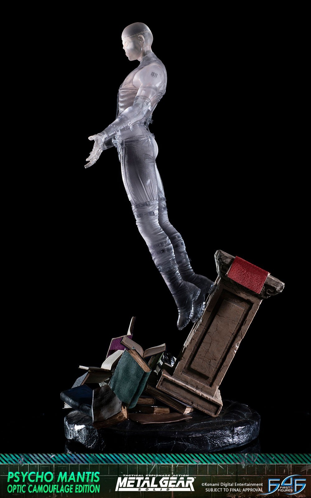Metal Gear Solid - Psycho Mantis - 1/4 - Optic Camouflage Edition (First 4 Figures) photo 41