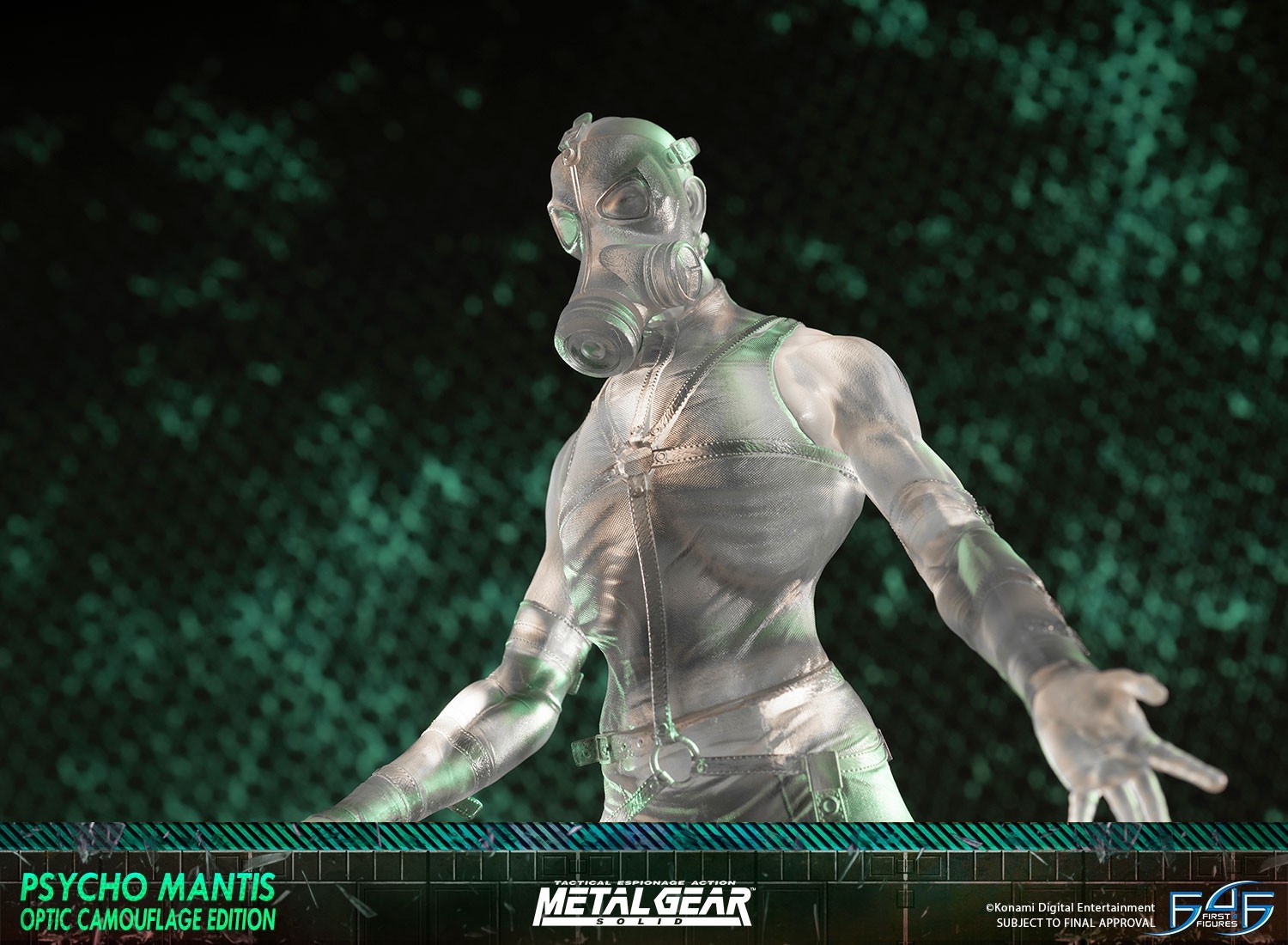 Metal Gear Solid - Psycho Mantis - 1/4 - Optic Camouflage Edition (First 4 Figures) photo 54