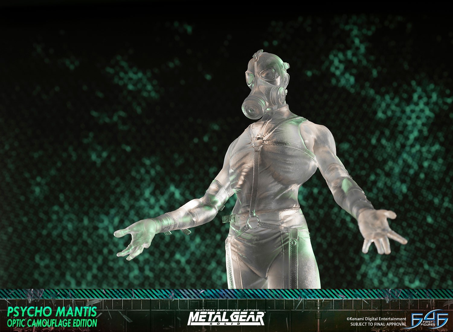 Metal Gear Solid - Psycho Mantis - 1/4 - Optic Camouflage Edition (First 4 Figures) photo 57