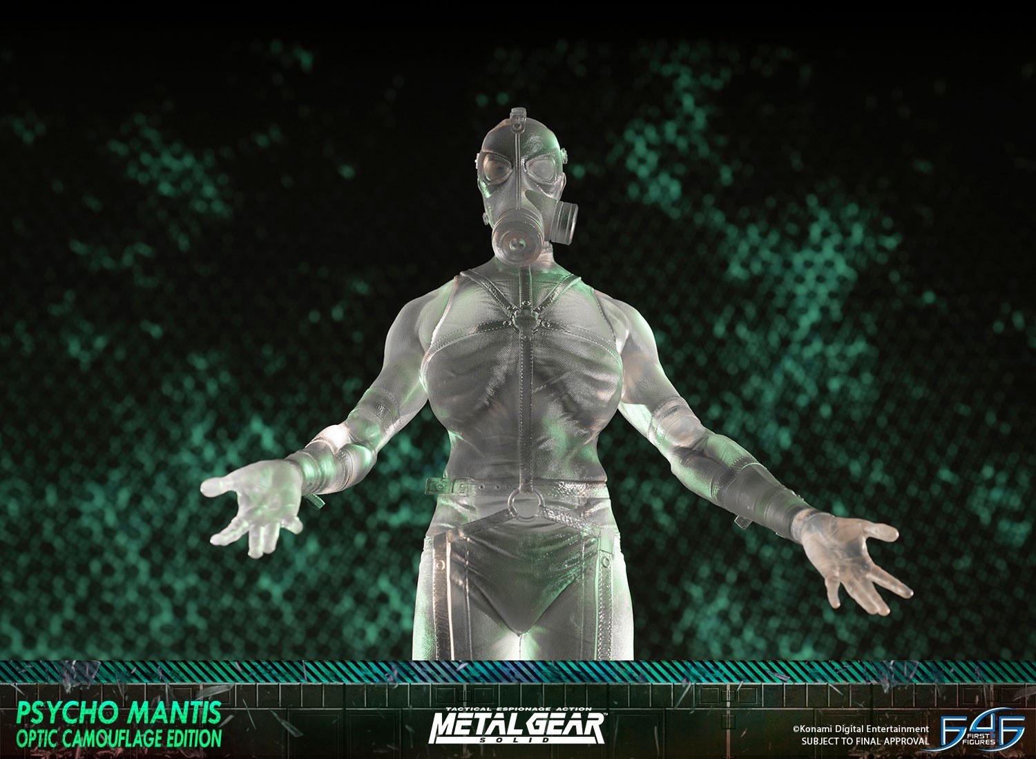 Metal Gear Solid - Psycho Mantis - 1/4 - Optic Camouflage Edition (First 4 Figures) photo 58