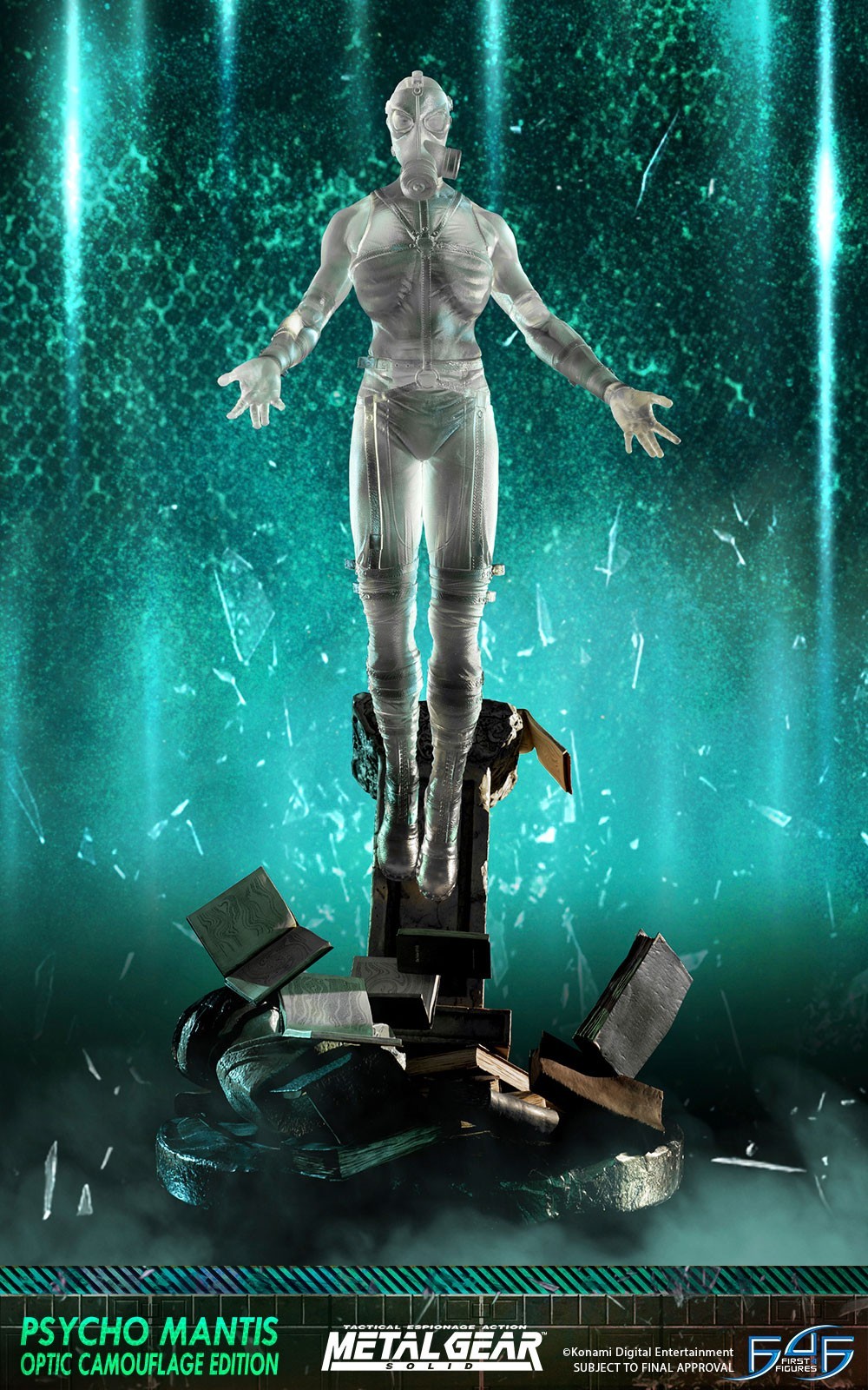 Metal Gear Solid - Psycho Mantis - 1/4 - Optic Camouflage Edition (First 4 Figures) photo 59