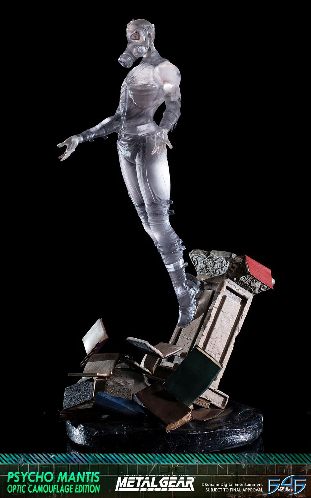Metal Gear Solid - Psycho Mantis - 1/4 - Optic Camouflage Edition (First 4 Figures) photo 64