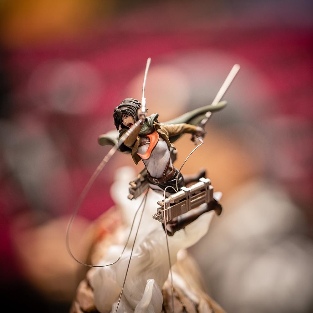 Shingeki no Kyojin - Eren Kyojin - Mikasa Ackerman - Yoroi no Kyojin - Elite Exclusive Statue (Figurama Collectors) photo 22