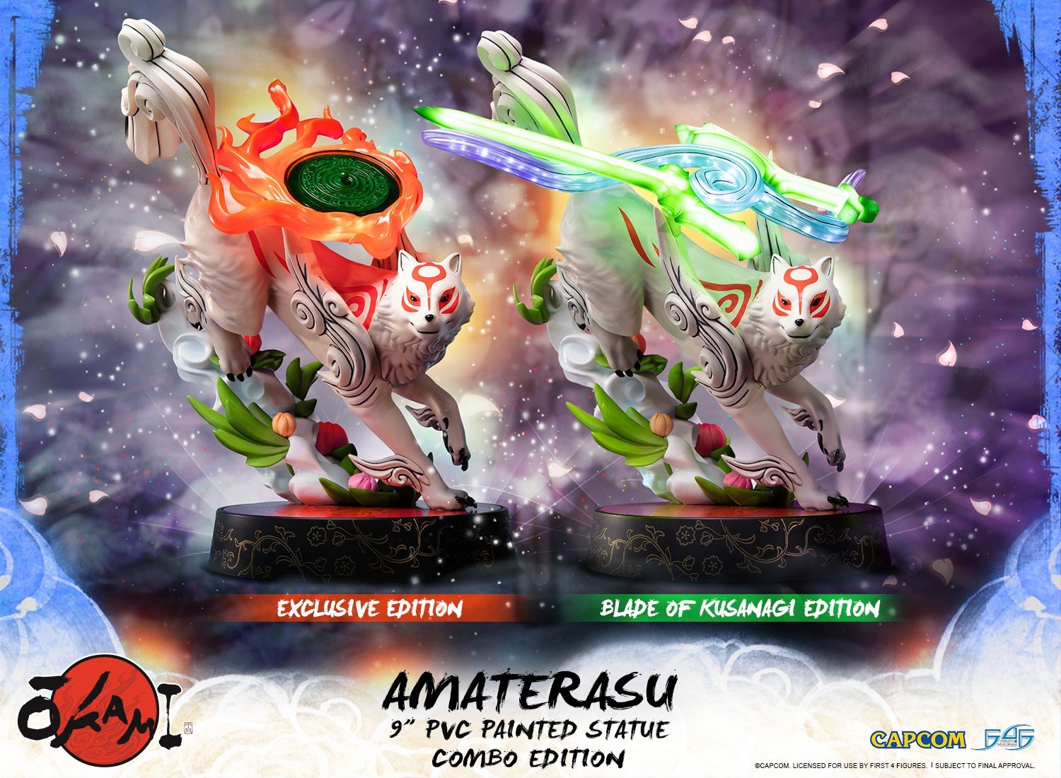 Ookami - Amaterasu - True Form - Exclusive Edition (First 4 Figures)
