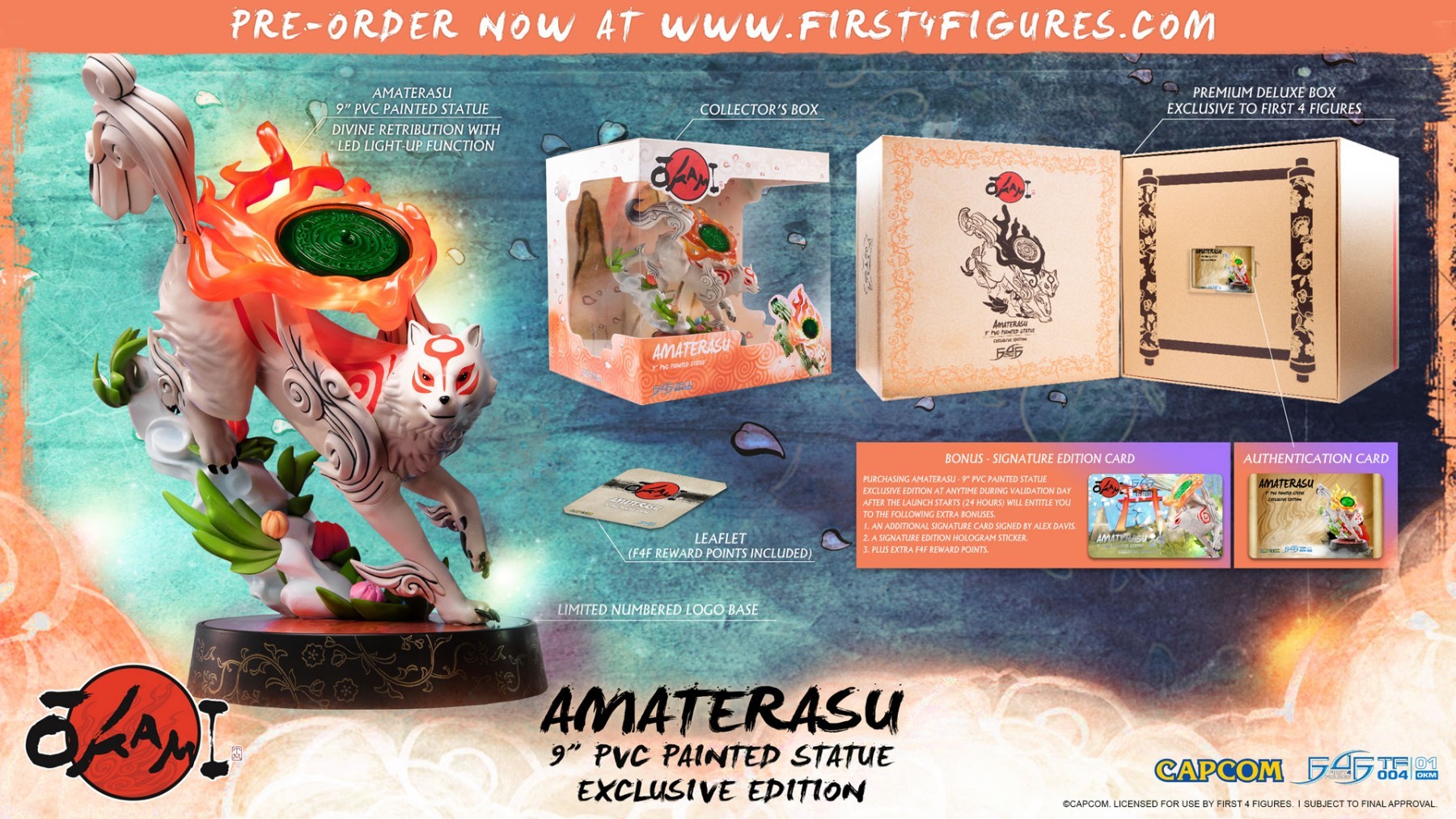 Ookami - Amaterasu - True Form - Exclusive Edition (First 4 Figures) photo 3
