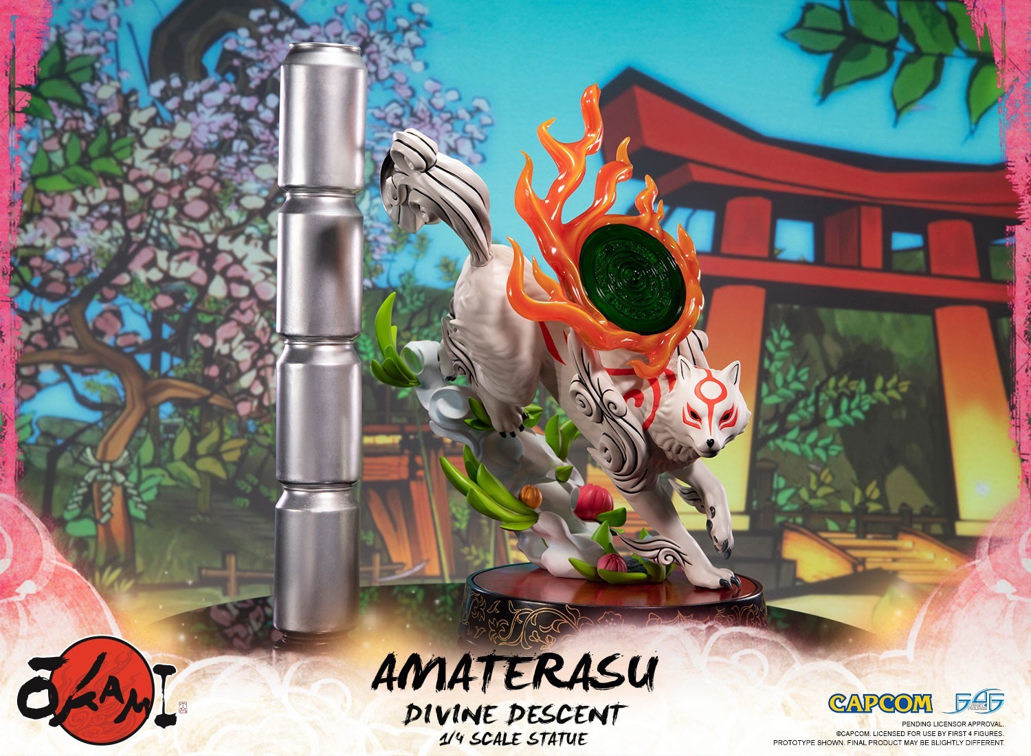 Ookami - Amaterasu - 1/4 - Divine Descent, Standard Edition (First 4 Figures) photo 2