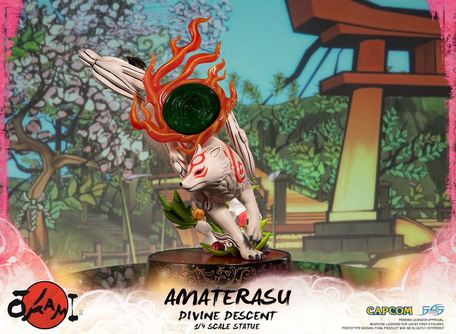 Ookami - Amaterasu - 1/4 - Divine Descent, Standard Edition (First 4 Figures) photo 3