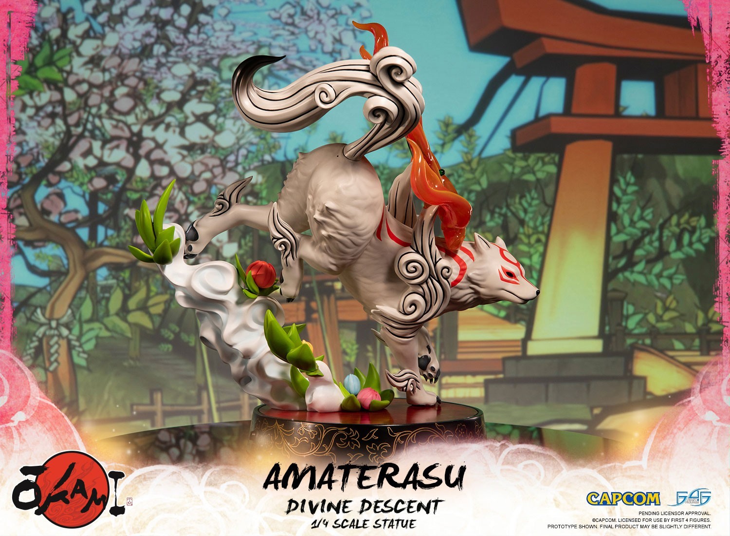 Ookami - Amaterasu - 1/4 - Divine Descent, Standard Edition (First 4 Figures) photo 6