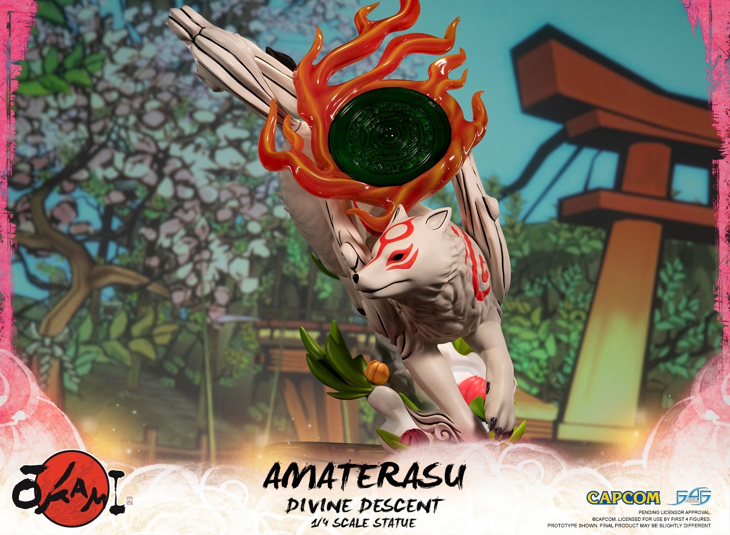Ookami - Amaterasu - 1/4 - Divine Descent, Standard Edition (First 4 Figures) photo 8
