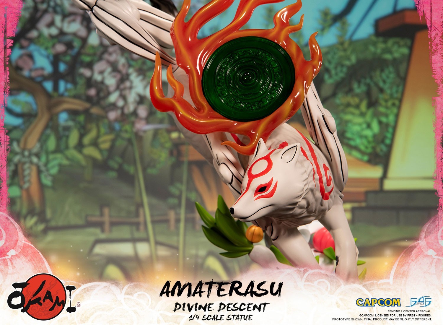 Ookami - Amaterasu - 1/4 - Divine Descent, Standard Edition (First 4 Figures) photo 9