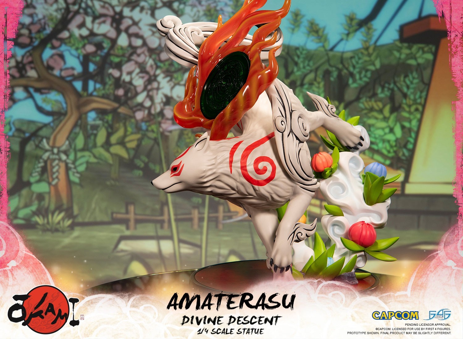 Ookami - Amaterasu - 1/4 - Divine Descent, Standard Edition (First 4 Figures) photo 10