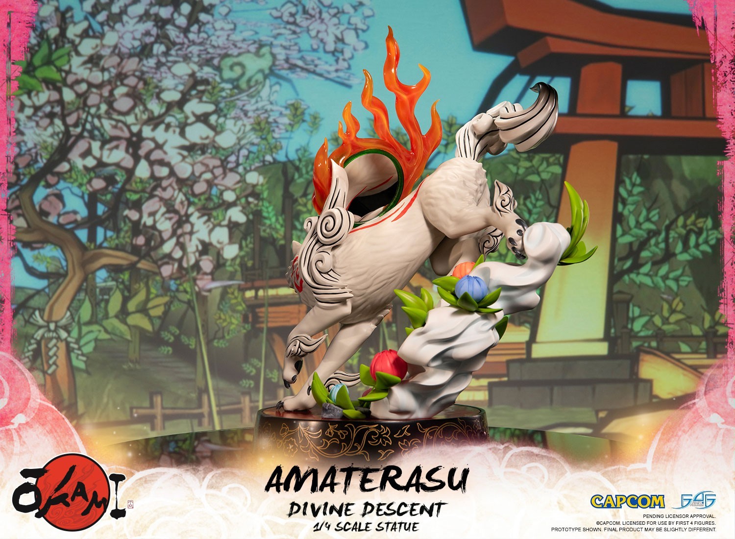 Ookami - Amaterasu - 1/4 - Divine Descent, Standard Edition (First 4 Figures) photo 12