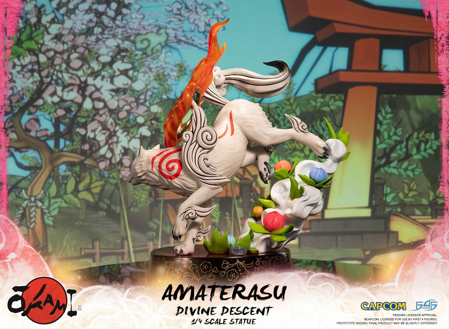 Ookami - Amaterasu - 1/4 - Divine Descent, Standard Edition (First 4 Figures) photo 13