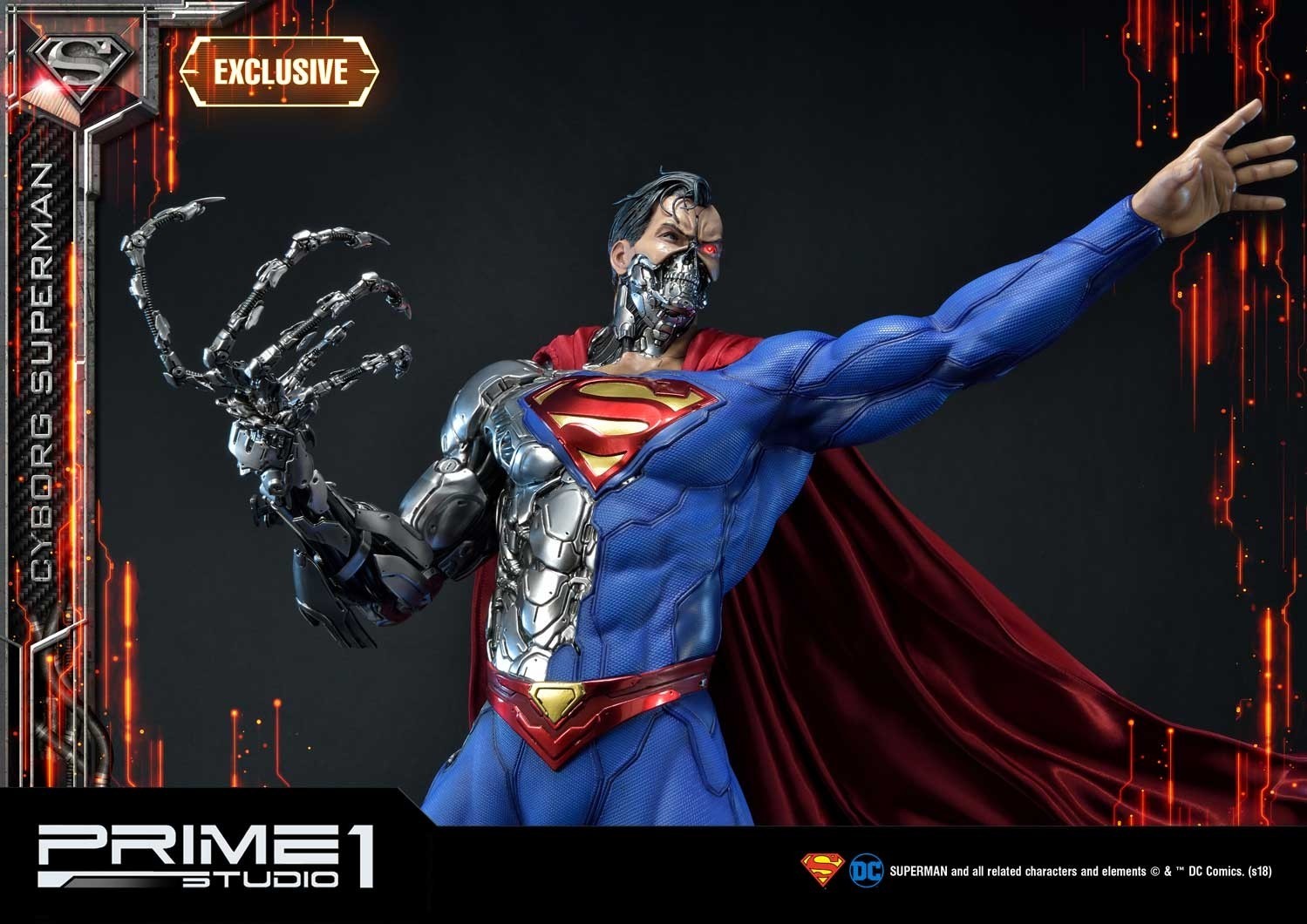 Superman - Cyborg Superman - Museum Masterline Series (MMDC-32) - 1/3 (Prime 1 Studio) photo 2