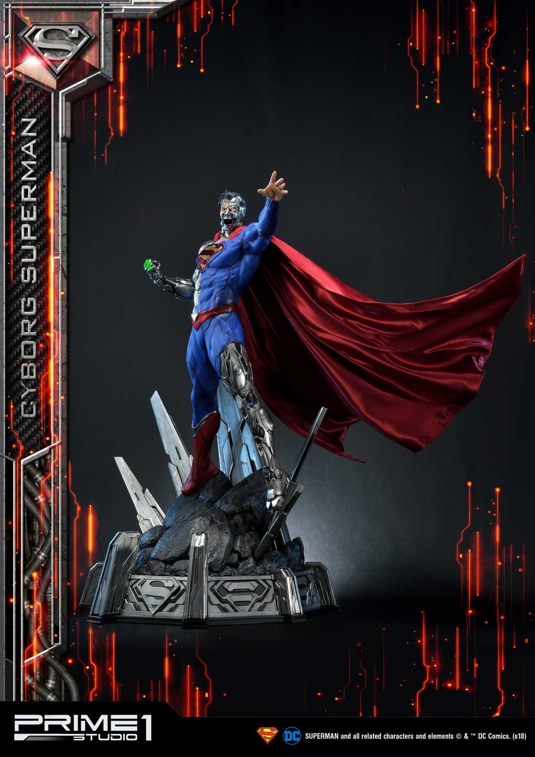 Superman - Cyborg Superman - Museum Masterline Series (MMDC-32) - 1/3 (Prime 1 Studio) photo 3