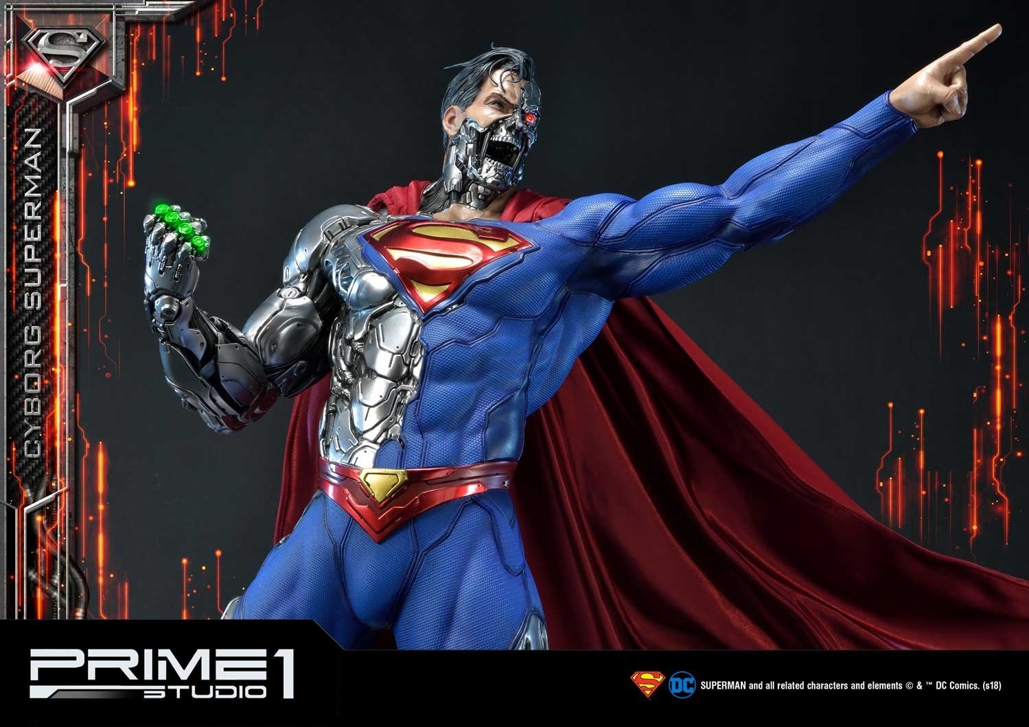 Superman - Cyborg Superman - Museum Masterline Series (MMDC-32) - 1/3 (Prime 1 Studio) photo 8