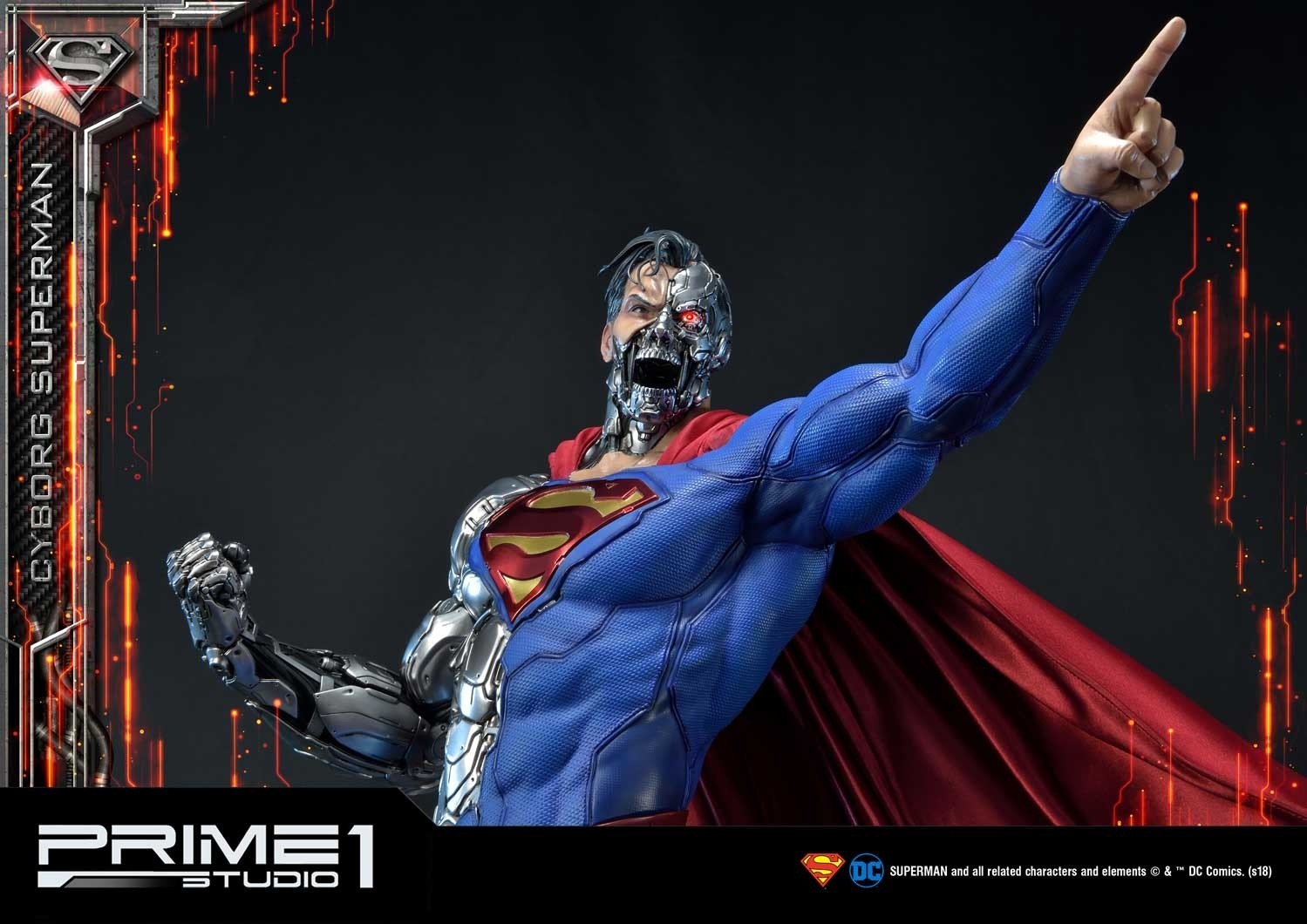 Superman - Cyborg Superman - Museum Masterline Series (MMDC-32) - 1/3 (Prime 1 Studio) photo 10