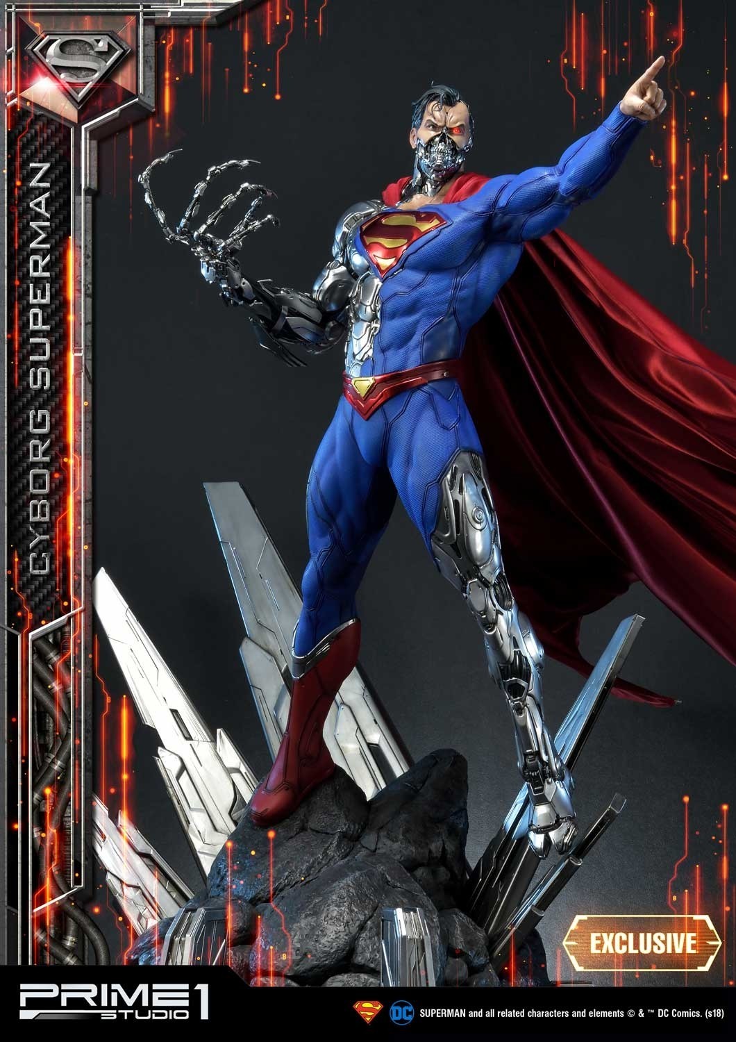 Superman - Cyborg Superman - Museum Masterline Series (MMDC-32) - 1/3 (Prime 1 Studio) photo 20