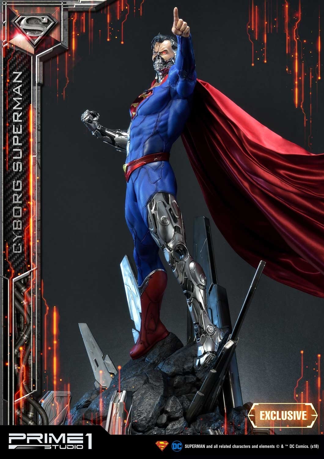Superman - Cyborg Superman - Museum Masterline Series (MMDC-32) - 1/3 (Prime 1 Studio) photo 23