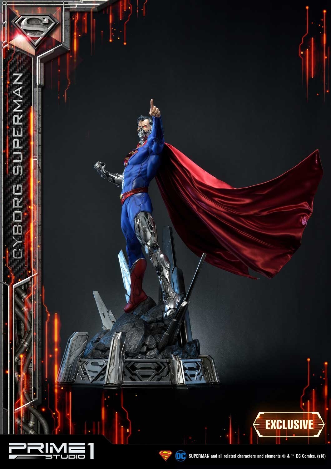 Superman - Cyborg Superman - Museum Masterline Series (MMDC-32) - 1/3 (Prime 1 Studio) photo 24