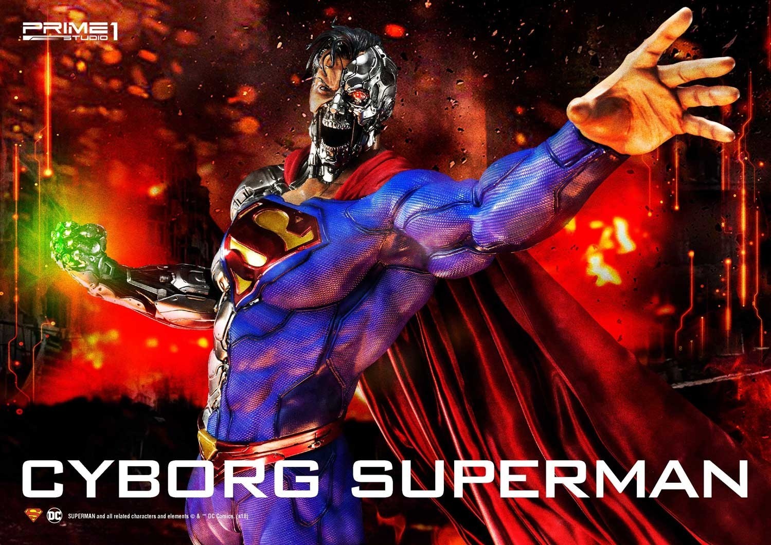 Superman - Cyborg Superman - Museum Masterline Series (MMDC-32) - 1/3 (Prime 1 Studio) photo 26