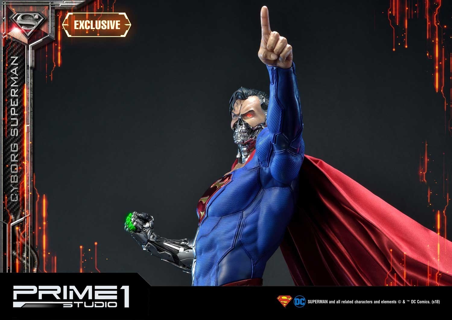 Superman - Cyborg Superman - Museum Masterline Series (MMDC-32) - 1/3 (Prime 1 Studio) photo 29