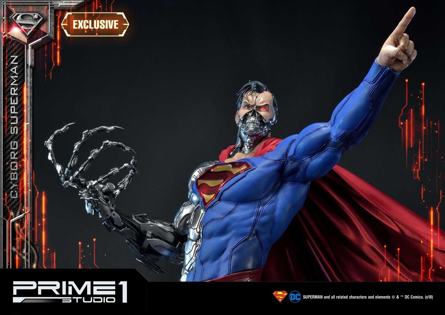 Superman - Cyborg Superman - Museum Masterline Series (MMDC-32) - 1/3 (Prime 1 Studio) photo 46