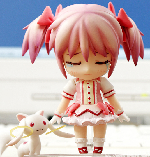 Mahou Shoujo Madoka☆Magica - Kaname Madoka - Kyuubey - Nendoroid (#175) - School Uniform ver. (Good Smile Company) photo 5